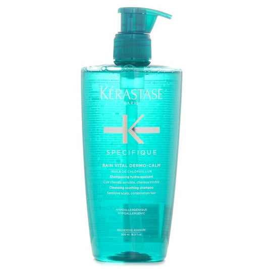 Kerastase Specifique Bain Vital Dermo-Calm reinigendes, beruhigendes Shampoo (empfindliche Kopfhaut, Mischhaar) 500 ml