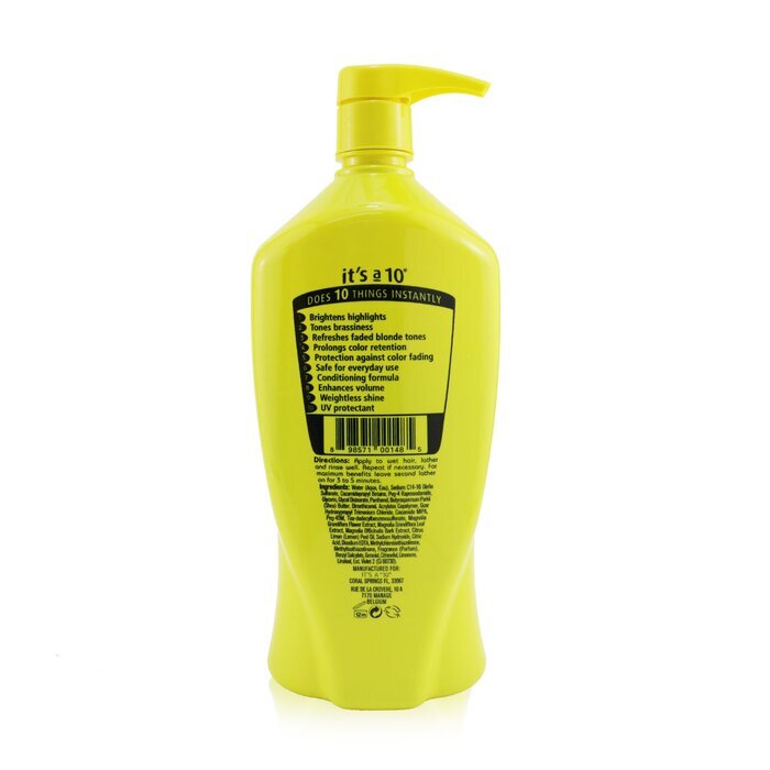 It's A 10 Miracle Brightening Shampoo (für Blondinen) 1000ml/33,8 oz