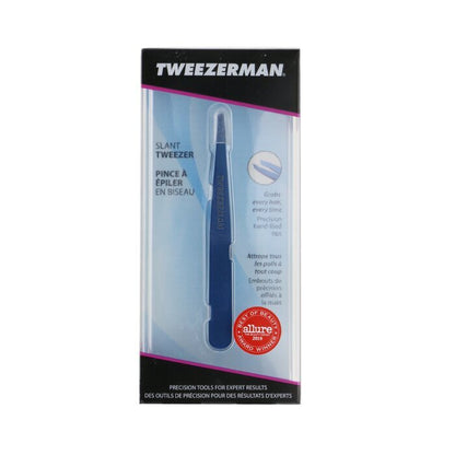 Tweezerman Slant Pinzette - Bell Bottom Blau