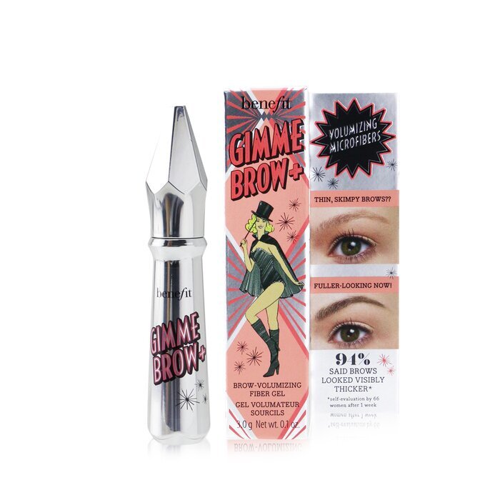 Benefit Gimme Brow+ Volumengebendes Fasergel – Nr. 4,5 (Neutrales Dunkelbraun) 3 g/0,1 oz