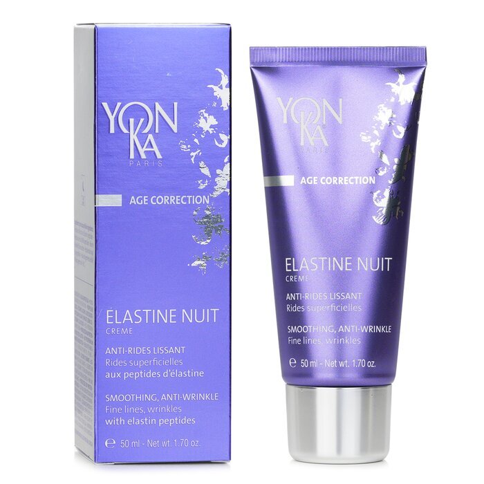 Yonka Age Correction Elastine Nuit Creme mit Elastinpeptiden – Glättung, Anti-Falten, 50 ml