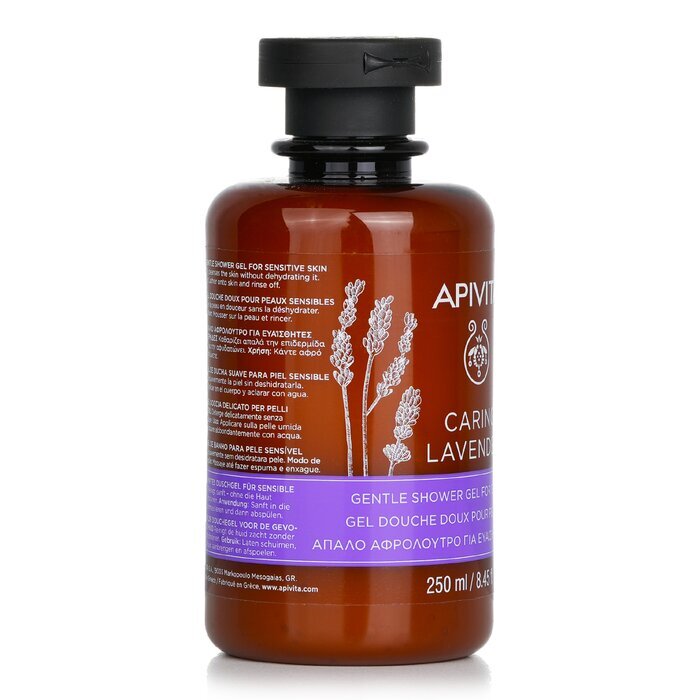 Apivita Caring Lavender Sanftes Duschgel für empfindliche Haut 250ml/8.45oz