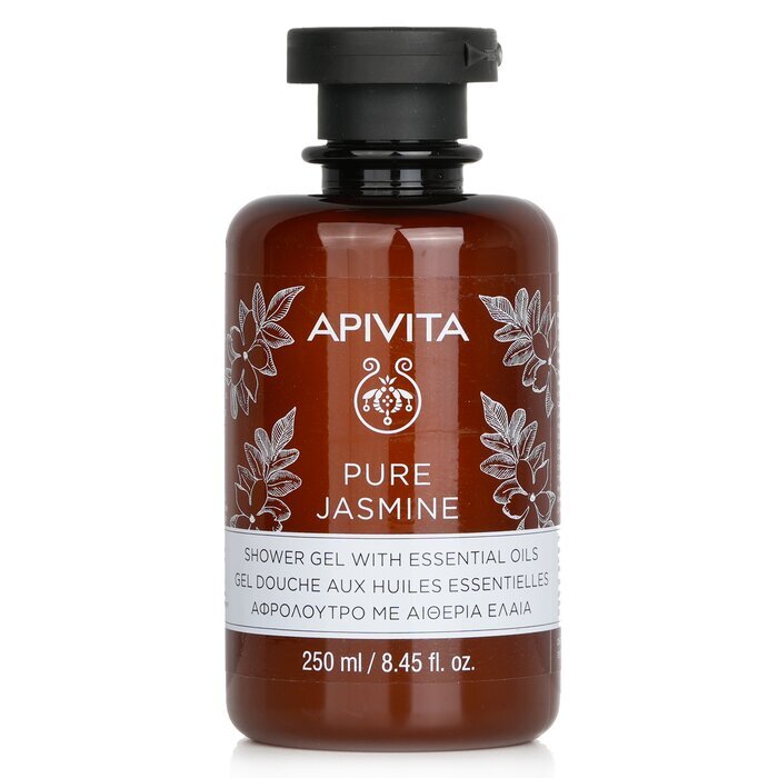 Apivita Pure Jasmine Duschgel mit ätherischen Ölen 250ml/8.45oz