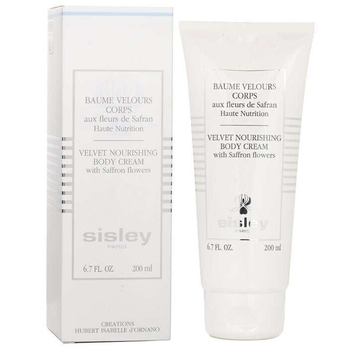 Sisley Velvet pflegende Körpercreme mit Safranblüten, 200 ml