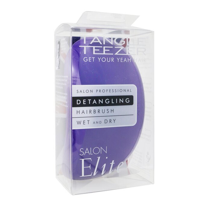 Tangle Teezer Salon Elite Professionelle Haarbürste zum Entwirren - # Violet Diva 1 Stück