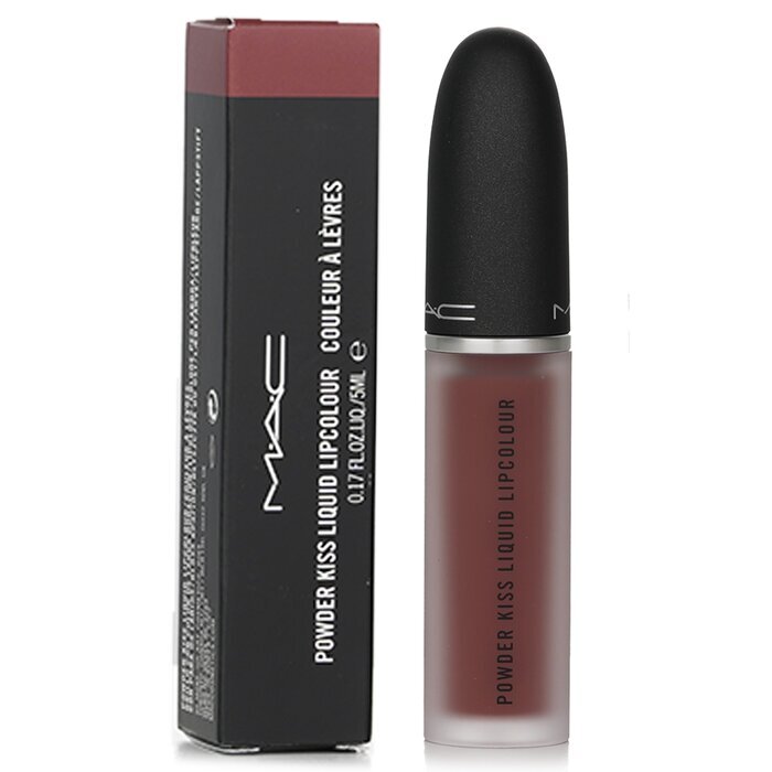 MAC Powder Kiss Flüssiger Lippenstift – Nr. 997 Over The Taupe, 5 ml/0,17 oz