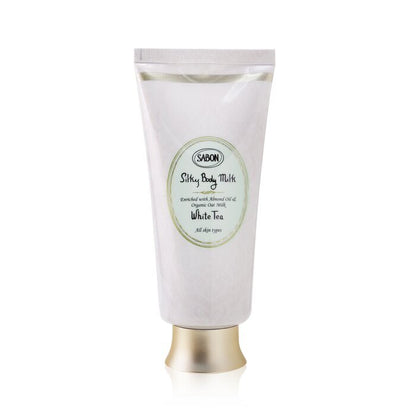 Sabon Silky Body Milk - White Tea 200ml