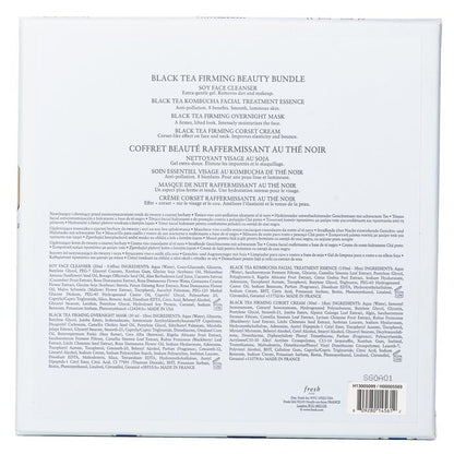 Frischer Schwarztee – Straffendes Beauty-Paket-Set, 4-tlg.