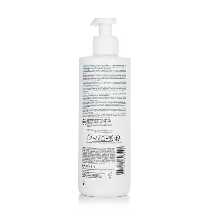 La Roche Posay Lipikar Baume AP+M Balsam mit Dreifachwirkung – Anti-Kratzen, Anti-Ausschlag bei trockener Haut, sofortige Beruhigung, 400 ml/13,5 oz