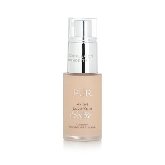 PUR (PurMinerals) 4 in 1 Love Your Selfie Longwear Foundation &amp; Concealer – #LN3 Bone (Sehr helle Haut mit neutralen Untertönen) 30 ml/1 oz