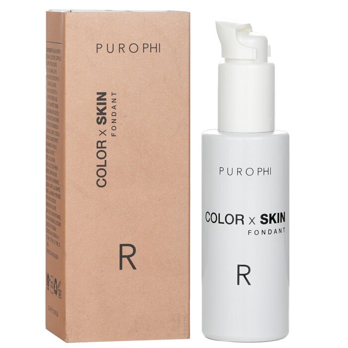 PUROPHI Color x Skin Fondant Foundation - Nr. R (Mittel/Dunkel) 30 ml/1,01 oz