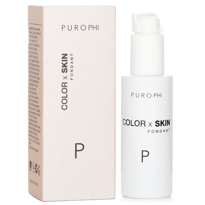 PUROPHI Color x Skin Fondant Foundation - Nr. P (Hell) 30 ml/1,01 oz