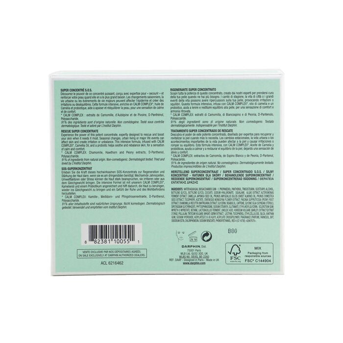 Darphin Intral Rescue Super Konzentrat 4x7ml/0.24oz