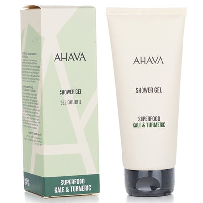 Ahava Superfood Kale & Turmeric Shower Gel 200ml/6.8oz