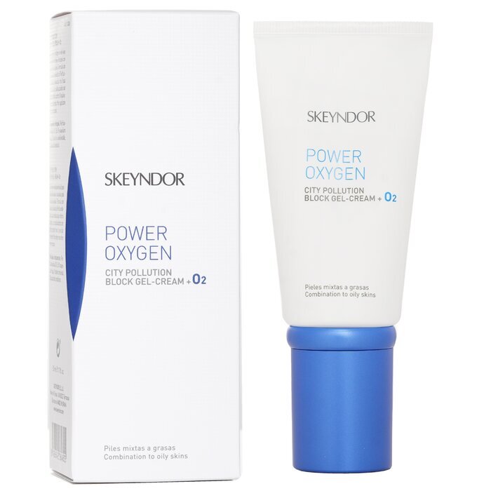 SKEYNDOR Power Oxygen City Pollution Block Gel-Cream + O2 (For Combination To Oily Skin) 50ml