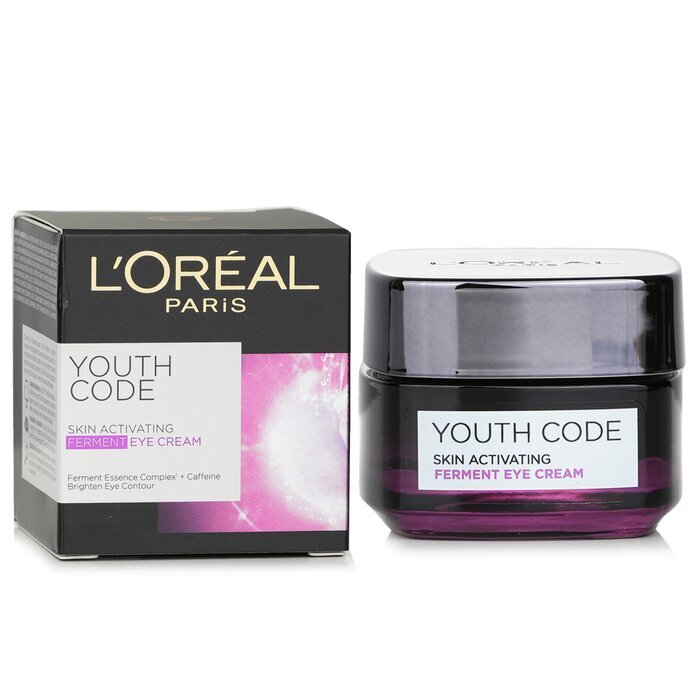 L'Oreal Youth Code Hautaktivierende Ferment-Augencreme, 15 ml