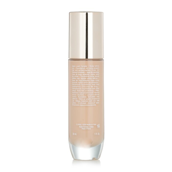 Clarins Everlasting langanhaltendes und feuchtigkeitsspendendes, mattes Make-up, Nr. 107C Beige, 30 ml