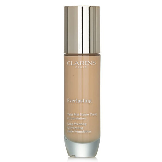 Clarins Everlasting langanhaltendes und feuchtigkeitsspendendes, mattes Make-up, Nr. 108W Sand, 30 ml
