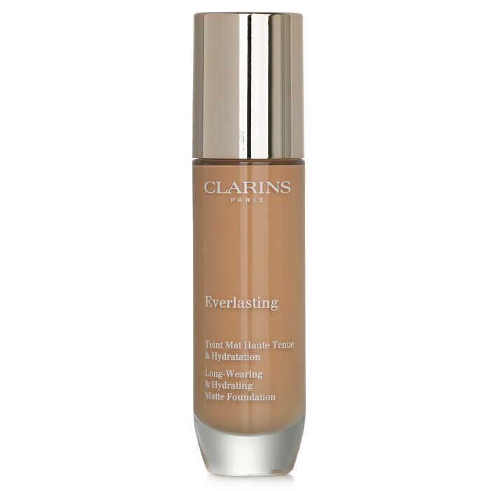 Clarins Everlasting langanhaltendes und feuchtigkeitsspendendes, mattes Make-up, Nr. 112.3N Sandelholz, 30 ml