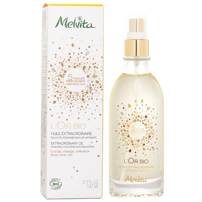 Melvita L'Or Bio Außergewöhnliches Öl - Für Körper, Gesicht und Haar 100ml/3.3oz