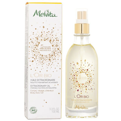 Melvita L'Or Bio Außergewöhnliches Öl - Für Körper, Gesicht und Haar 100ml/3.3oz