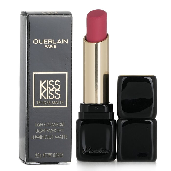 Guerlain Kisskiss Tender Matte Lippenstift – # 219 Tender Rose 2,8 g/0,09 Unzen