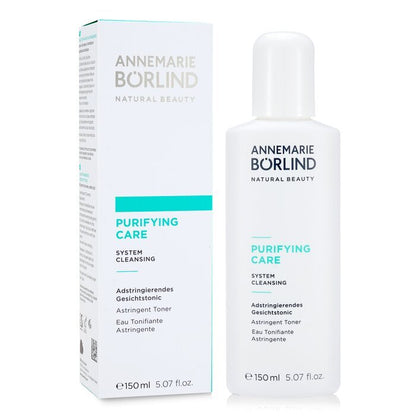 Annemarie Börlind Purifying Care System Reinigendes adstringierendes Gesichtswasser – Für fettige oder zu Akne neigende Haut, 150 ml