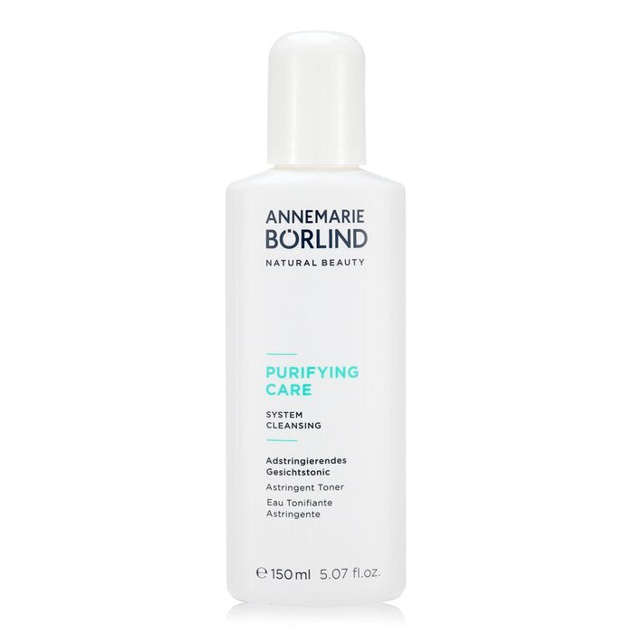 Annemarie Börlind Purifying Care System Reinigendes adstringierendes Gesichtswasser – Für fettige oder zu Akne neigende Haut, 150 ml