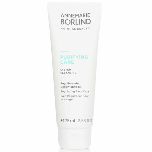 Annemarie Börlind Purifying Care System Reinigende, regulierende Gesichtspflege – für fettige oder zu Akne neigende Haut, 75 ml