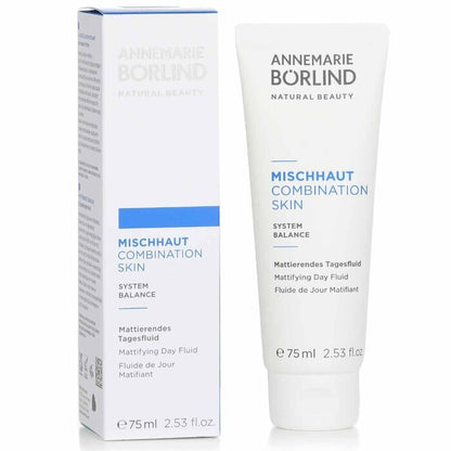 Annemarie Börlind Kombinationshaut System Balance Mattierendes Tagesfluid - Für Mischhaut 75ml/2,53oz