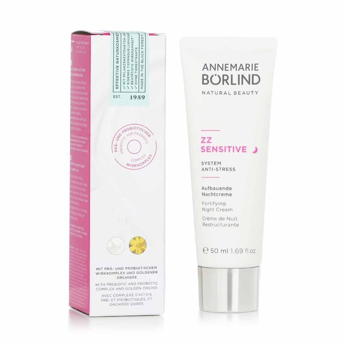 Annemarie Börlind ZZ Sensitive System Anti-Stress Stärkende Nachtcreme - Für empfindliche Haut 50ml/1.69oz