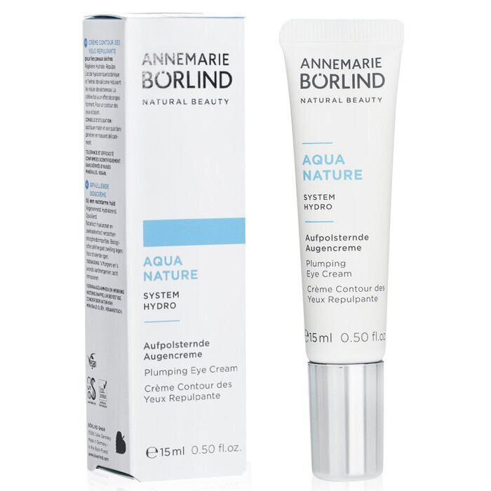 Annemarie Börlind Aquanature System Hydro Plumping Augencreme – für feuchtigkeitsarme Haut, 15 ml