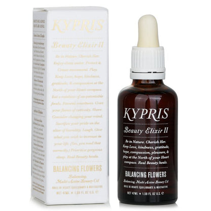 Kypris Beauty Elixir II – Ausgleichendes, multiaktives Schönheitsöl (mit ausgleichenden Blumen) 47 ml/1,59 oz