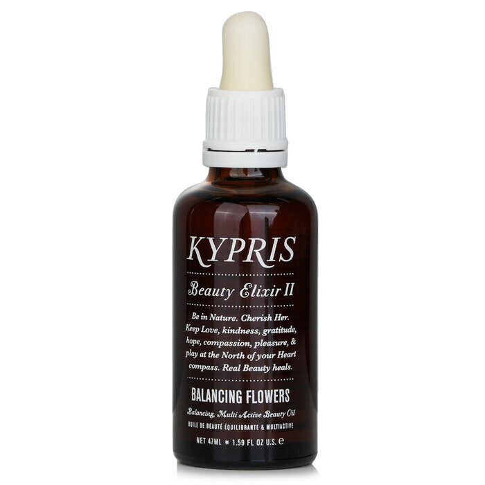 Kypris Beauty Elixir II – Ausgleichendes, multiaktives Schönheitsöl (mit ausgleichenden Blumen) 47 ml/1,59 oz