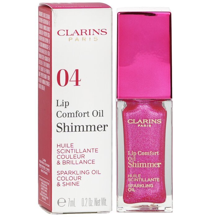 Clarins Lip Comfort Oil Shimmer - # 04 Pink Lady 7ml/0.2oz