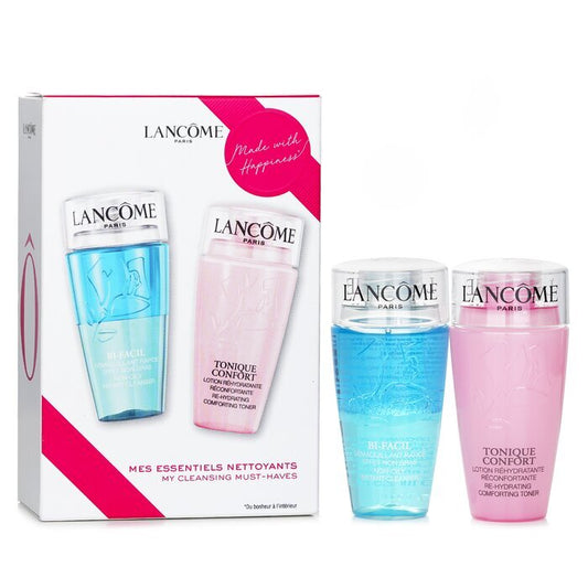 Lancome My Cleansing Must-Haves Set: Bi-Facil 75ml + Confort Tonique 75ml 2pcs