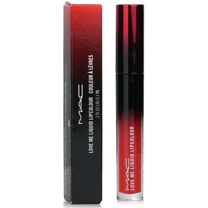 MAC Love Me Flüssiger Lippenstift – Nr. 492 Yeah, I’m Fancy (Intensives Rot-Orange) 3,1 ml/0,1 oz