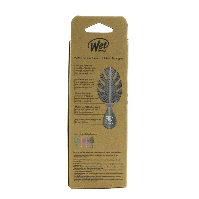 Wet Brush Go Green Mini-Entwirrer - # Grau 1 Stück