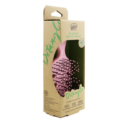 Wet Brush Go Green Mini-Entwirrer - # Rosa 1 Stück