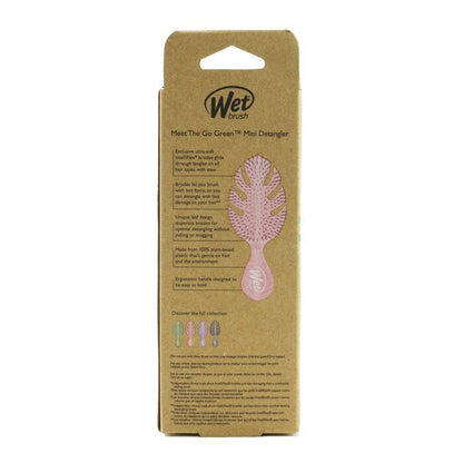 Wet Brush Go Green Mini-Entwirrer - # Rosa 1 Stück