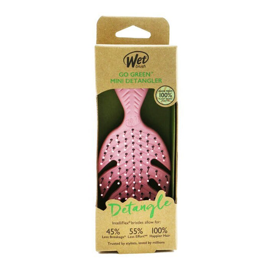 Wet Brush Go Green Mini-Entwirrer - # Rosa 1 Stück