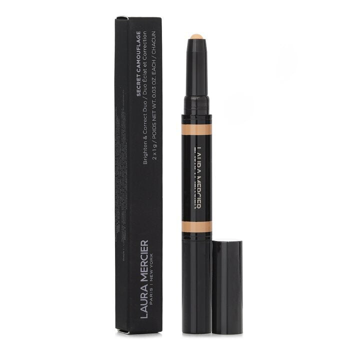Laura Mercier Secret Camouflage Brighten & Correct Duo -  2W Light With Warm Undertones 2x1g