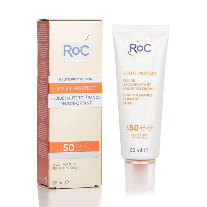 ROC Soleil-Protect Hochverträgliches Komfortfluid LSF 50 UVA und UVB (beruhigt empfindliche Haut) 50 ml