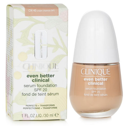 Clinique Even Better Clinical Serum Foundation LSF 20 – Nr. CN 40 Cream Chamois, 30 ml