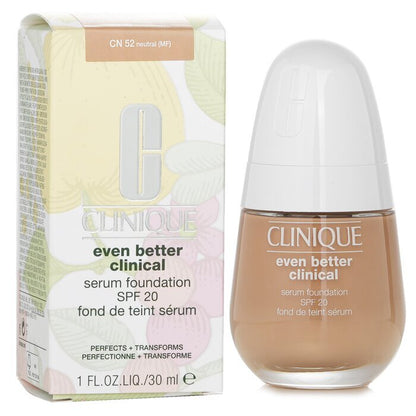 Clinique Even Better Clinical Serum Foundation LSF 20 – Nr. CN 52 Neutral, 30 ml