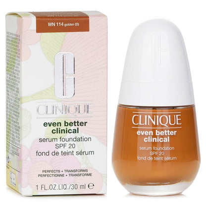 Clinique Even Better Clinical Serum Foundation LSF 20 – Nr. WN 114 Golden, 30 ml