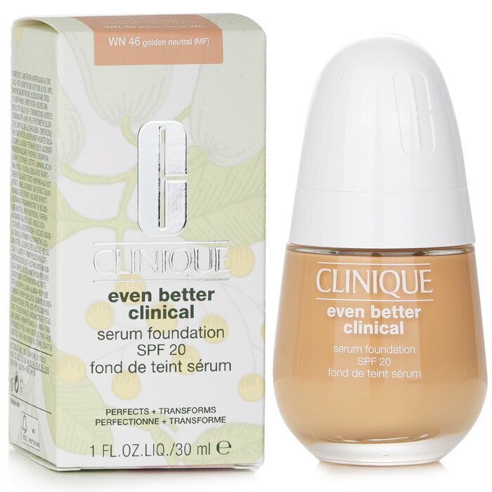 Clinique Even Better Clinical Serum Foundation LSF 20 – Nr. WN 46 Golden Neutral, 30 ml