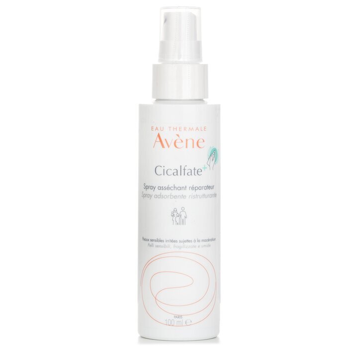 Avene Cicalfate+ Absorbing Repair Spray - For Sensitive Irritated Skin Prone to Maceration 100ml