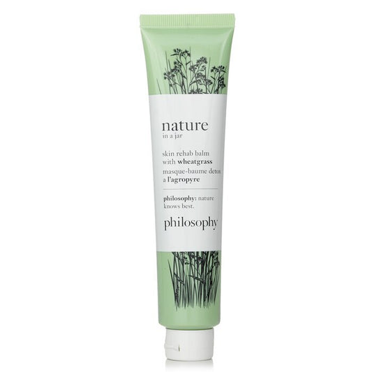 Philosophy Nature In A Jar Hautrehabilitationsbalsam mit Weizengras, 75 ml