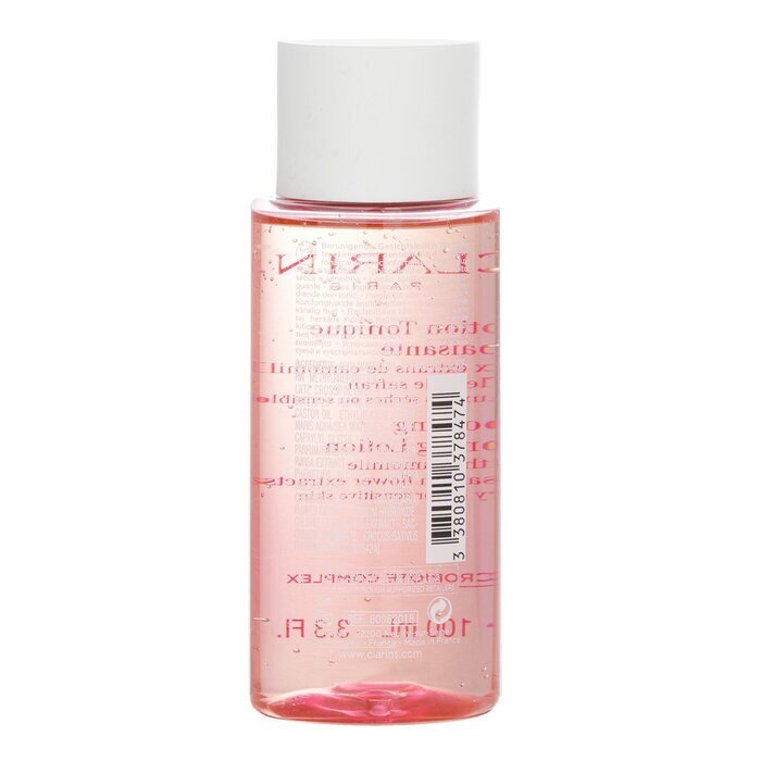 Clarins Beruhigende Toning Lotion mit Kamillen- und Safranblütenextrakten – Sehr trockene oder empfindliche Haut, 100 ml